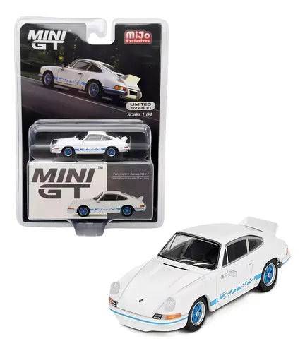 Porsche 911 Carrera RS 2.7 Grand Prix White with Blue Livery