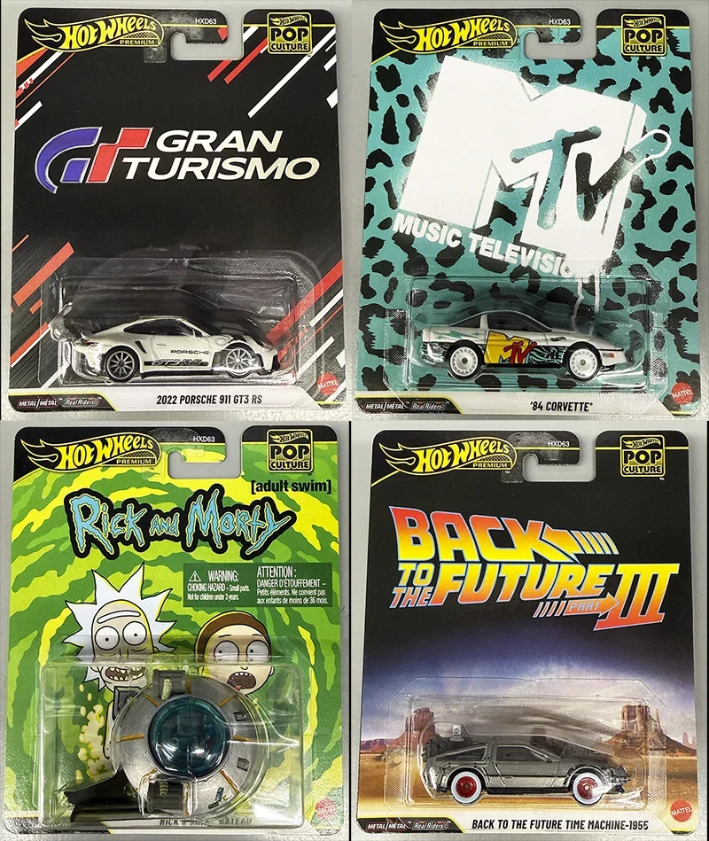 2025 Pop Culture P Case - 4 Cars Set