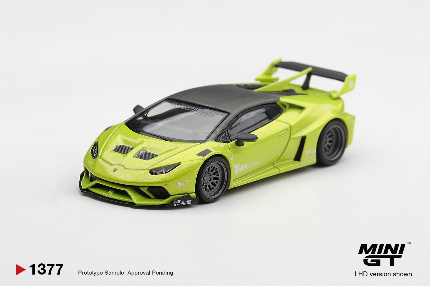 LAMBORGHINI HURACÁN LB* WORKS LIME METALLIC