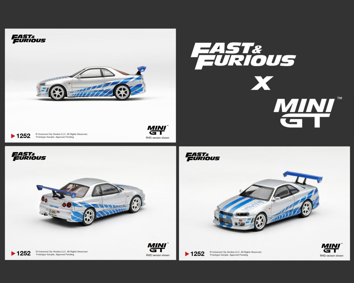 Nissan Skyline GT-R C-West “2 Fast 2 Furious” Brian O’Conner (Case of 24)