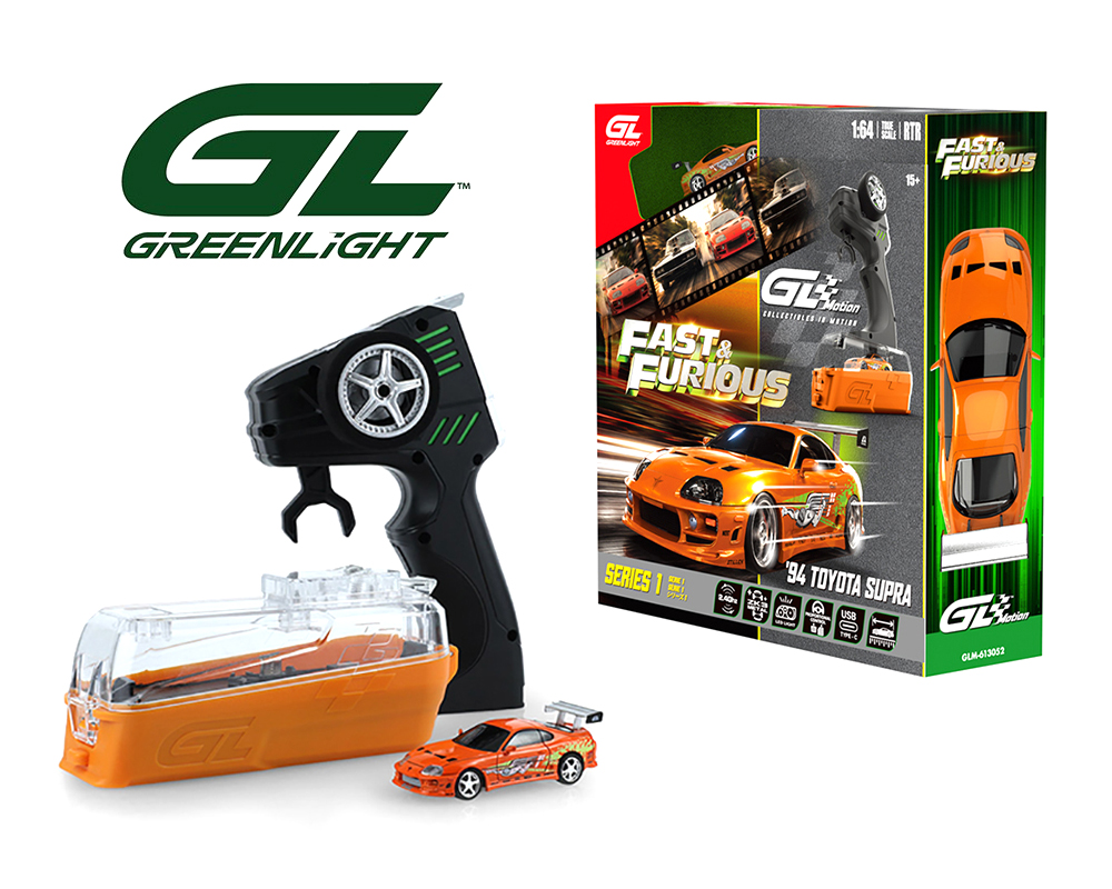 Greenlight Motion 1:64 RC The Fast & The Furious 1994 Toyota Supra “Brian’s Supra” Combo Set