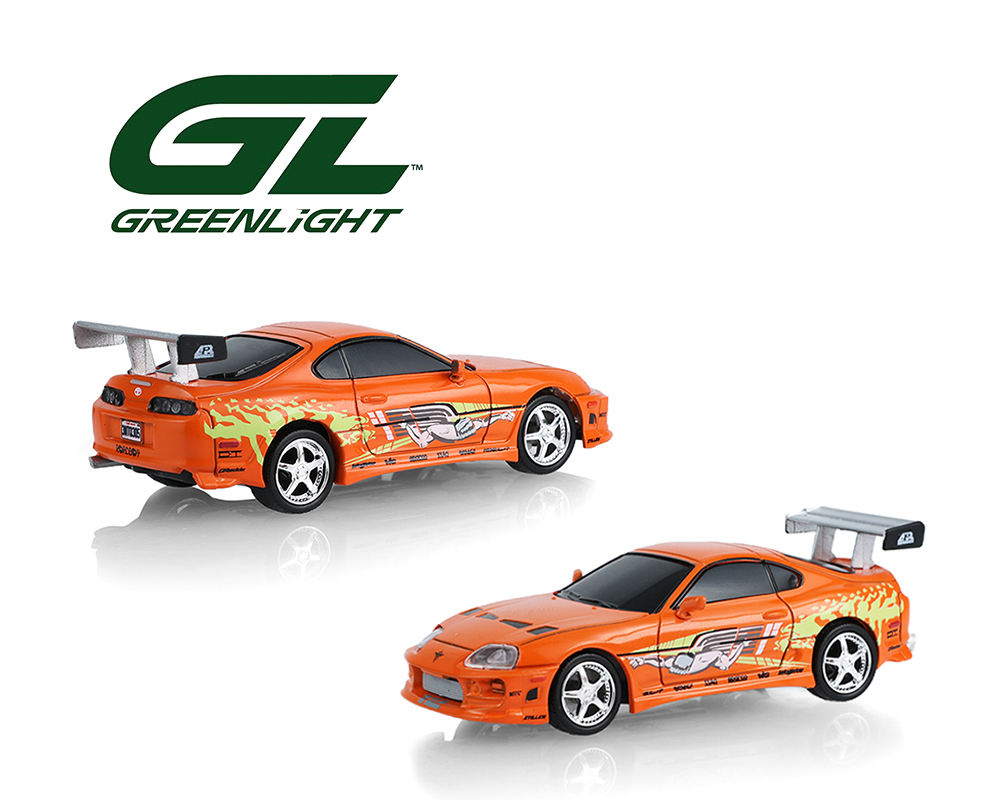 Greenlight Motion 1:64 RC The Fast & The Furious 1994 Toyota Supra “Brian’s Supra” Combo Set