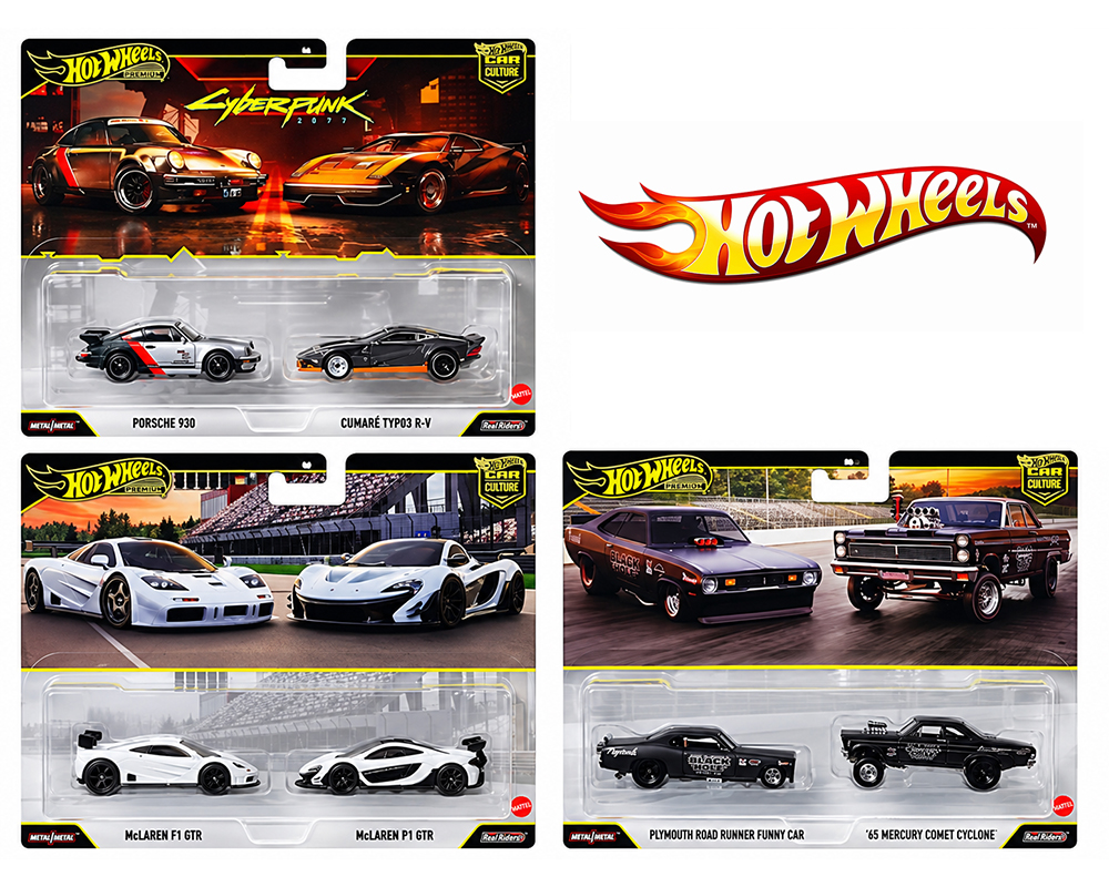 Car Culture 2 Pack Assortment Y (Case of 8)