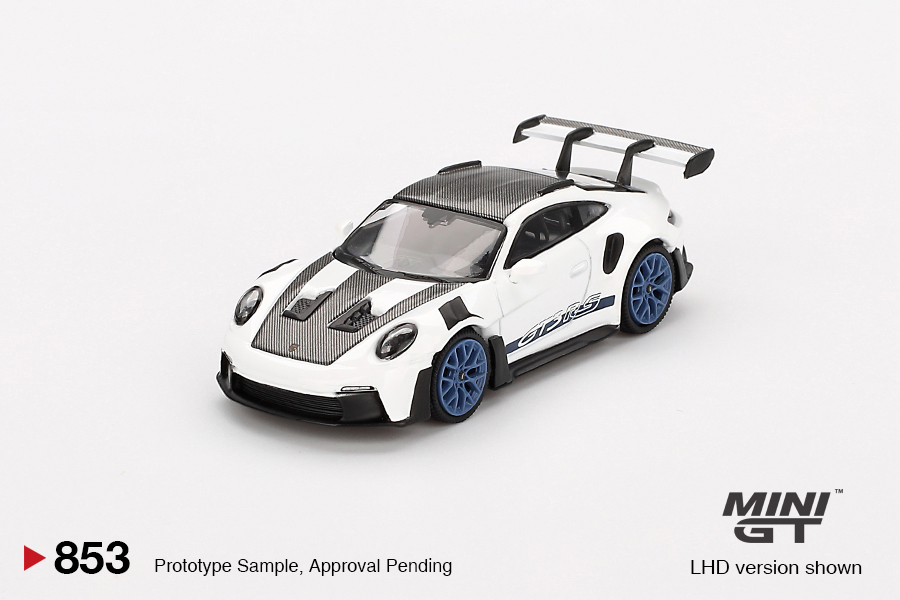 Porsche 911 (992) GT3 RS Weissach Package – White & Blue #853