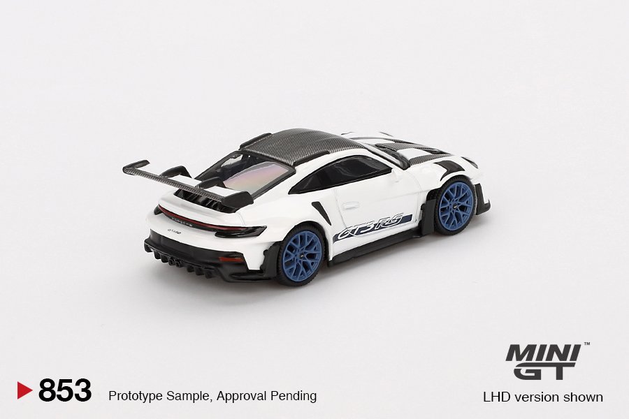 Porsche 911 (992) GT3 RS Weissach Package – White & Blue #853