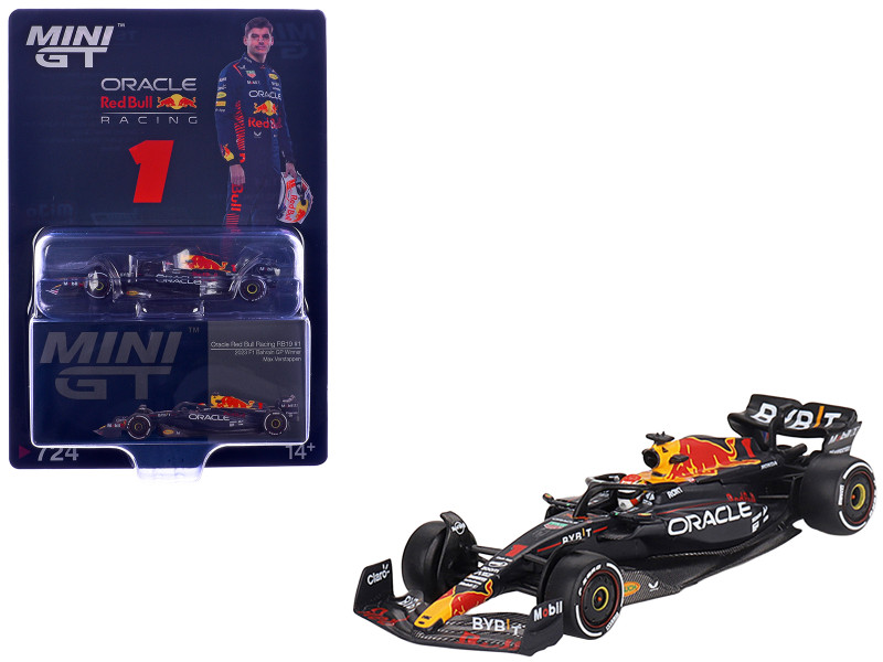 F1 Red Bull RB19 #1 Max Verstappen 2023 Bahrain GP Winner #724
