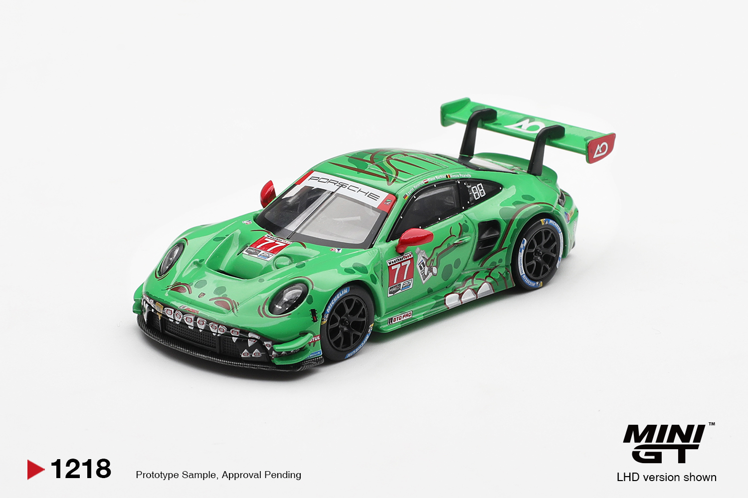Porsche 911 GT3 R (992) #77 AO Racing 2025 IMSA Sebring 12 Hrs Class Winner #1281