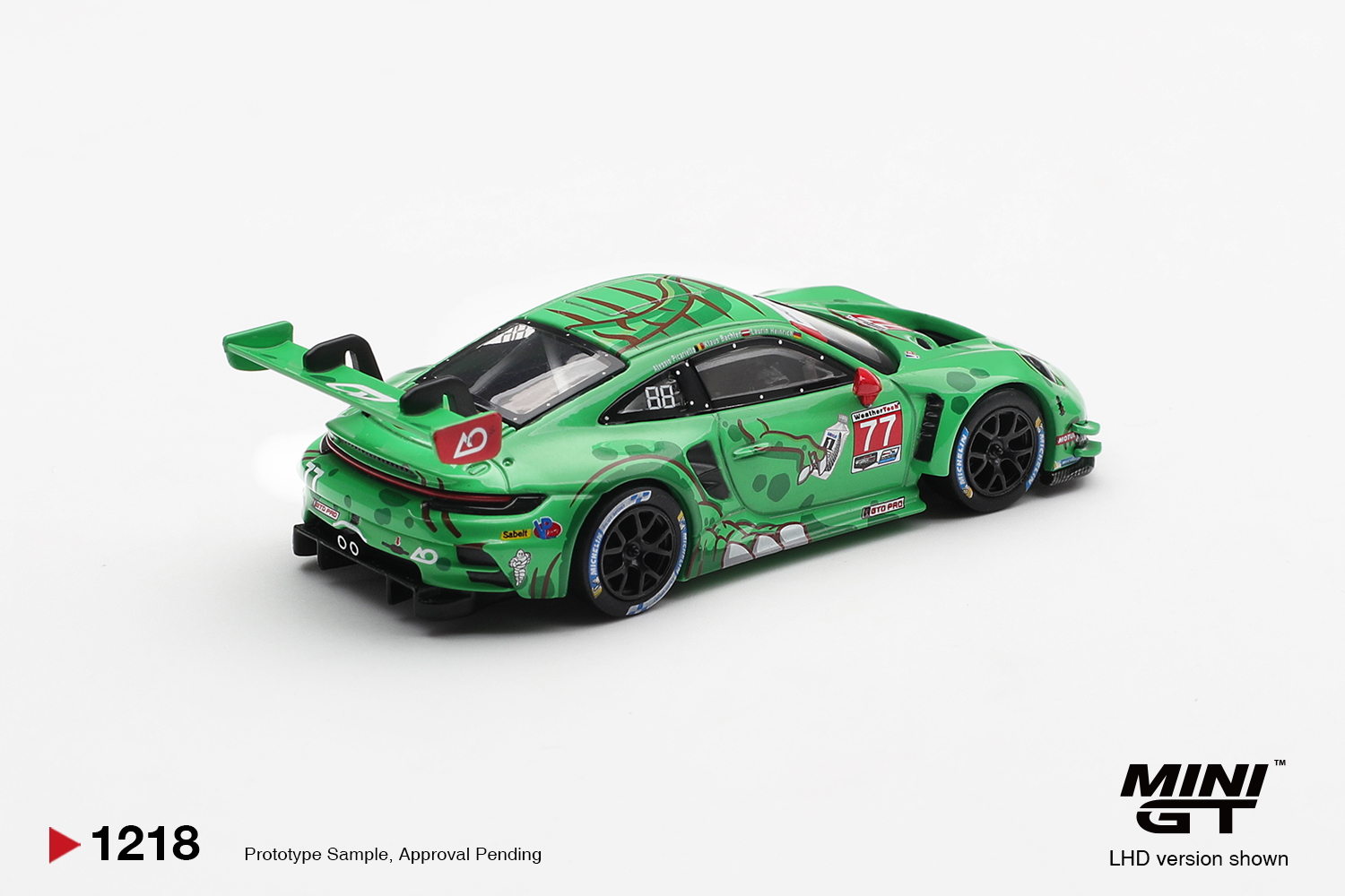 Porsche 911 GT3 R (992) #77 AO Racing 2025 IMSA Sebring 12 Hrs Class Winner #1281