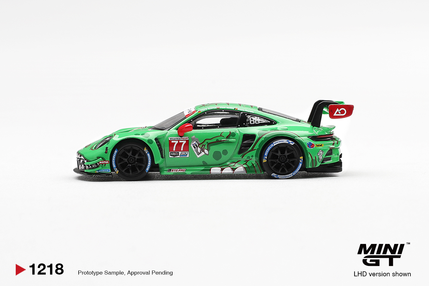 Porsche 911 GT3 R (992) #77 AO Racing 2025 IMSA Sebring 12 Hrs Class Winner #1281