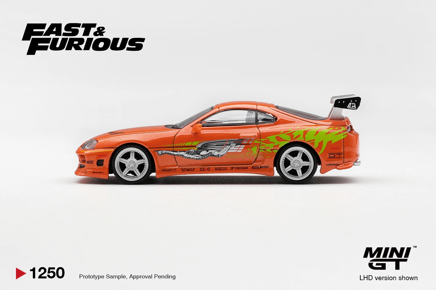 Toyota Supra BOMEX " The Fast and the Furious" Brian O'Conner #1250