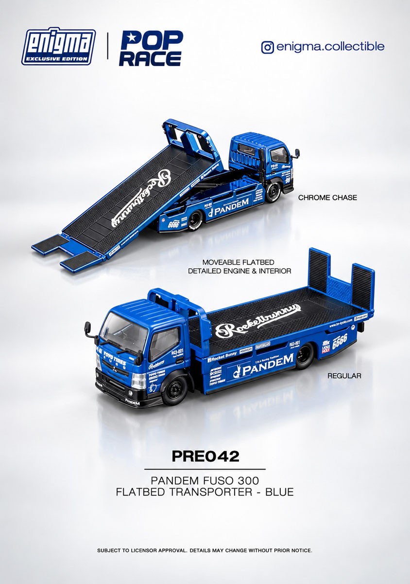 Pandem Fuso 300 Transporter - (Blue)